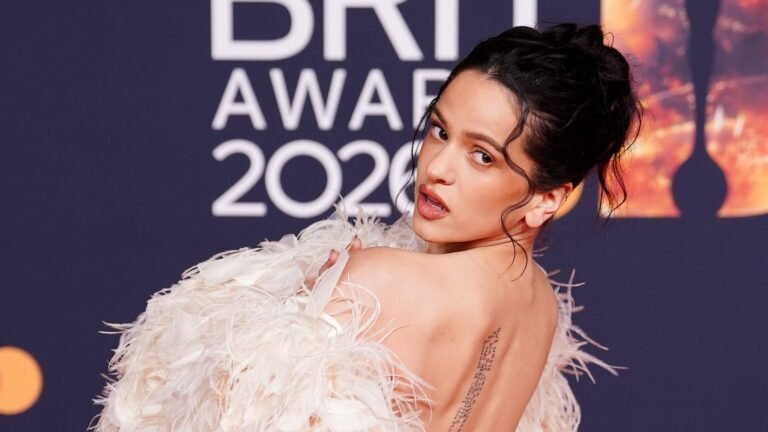 Brit Awards fashion 2026 – all the best looks from the red carpet | Ents & Arts News