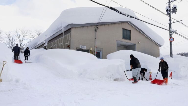At least 35 killed after weeks of heavy snowfall in Japan | World News