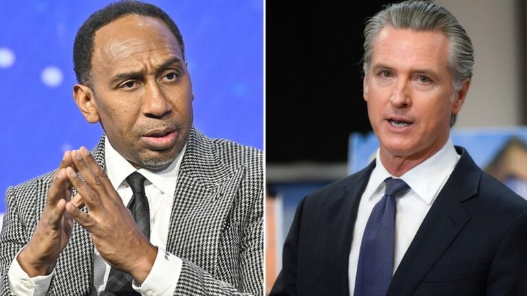 Stephen A Smith ‘still waiting’ for Newsom to ‘answer’ for California’s issues
