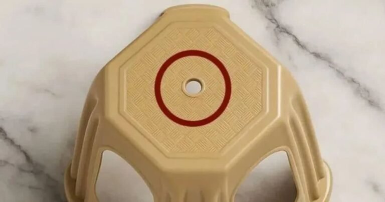 Have you ever wondered why this small hole is made in the stool? You will be shocked to know the reason!