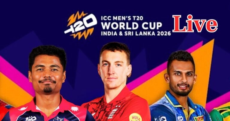 T20 World Cup 2026 Live score: Three matches will be played today in the T20 World Cup