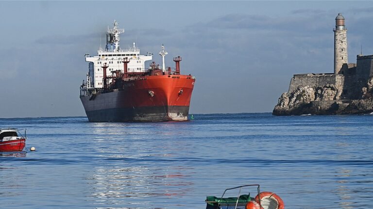 Russian oil tanker accused of dark fleet tactics in Cuba shipment