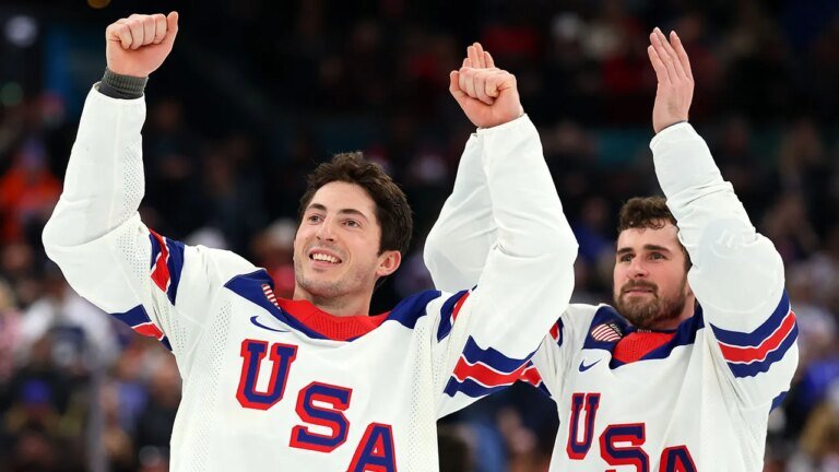 US men’s hockey stars talk American pride