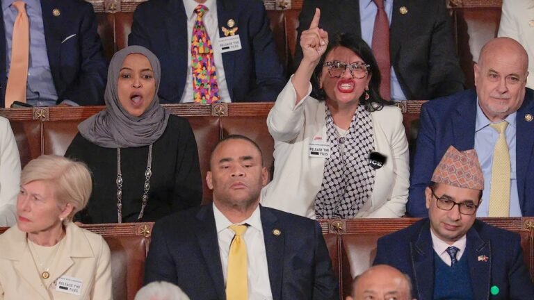 Trump calls Omar, Tlaib ‘lunatics’ after State of Union interruptions