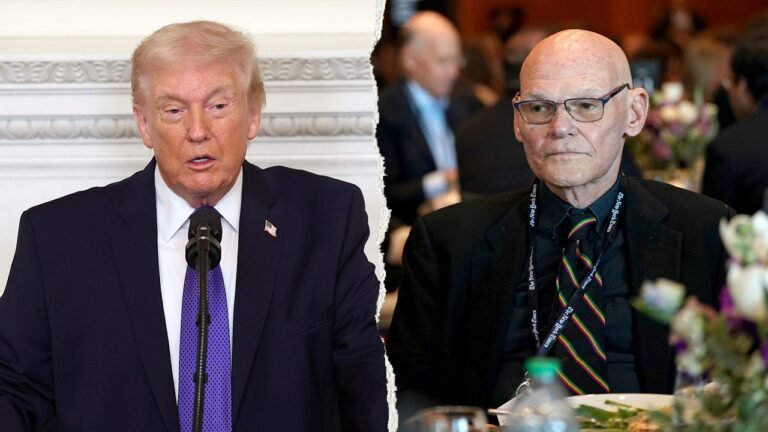 James Carville launches profane attack on Trump ahead of State of the Union