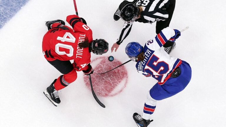 USA-Canada women’s hockey gold final set at Milan Cortina Olympics