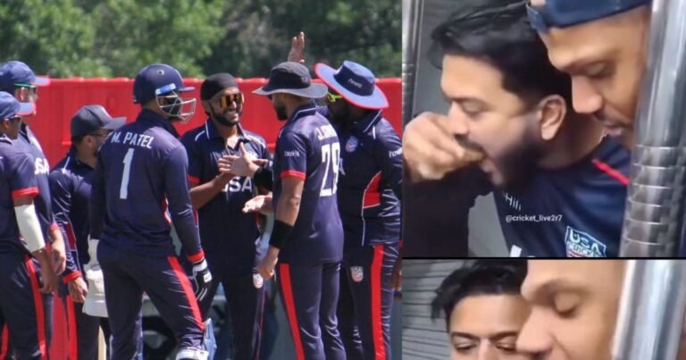 USA Cricket Team: Roadside Panipuri party, American cricketers dressed in Bombay colors, full enjoyment before T-20 World Cup