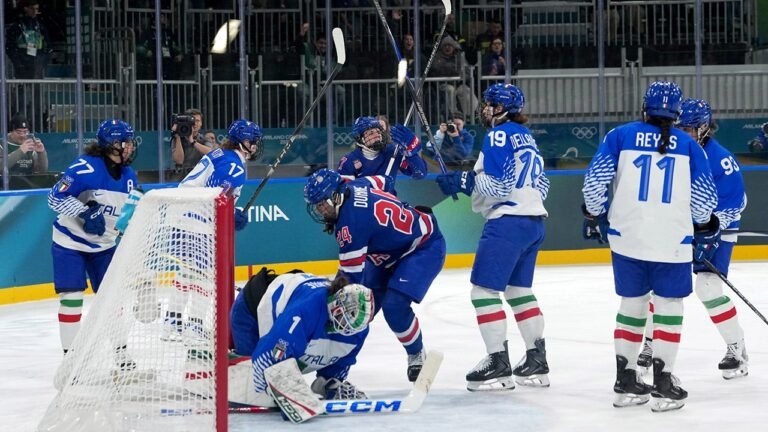 Olympics: Team USA women hockey demolishes Italy to advance to the semifinals