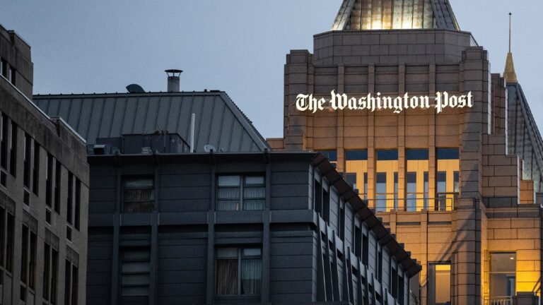 Washington Post shed roughly half of its staffers in recent years