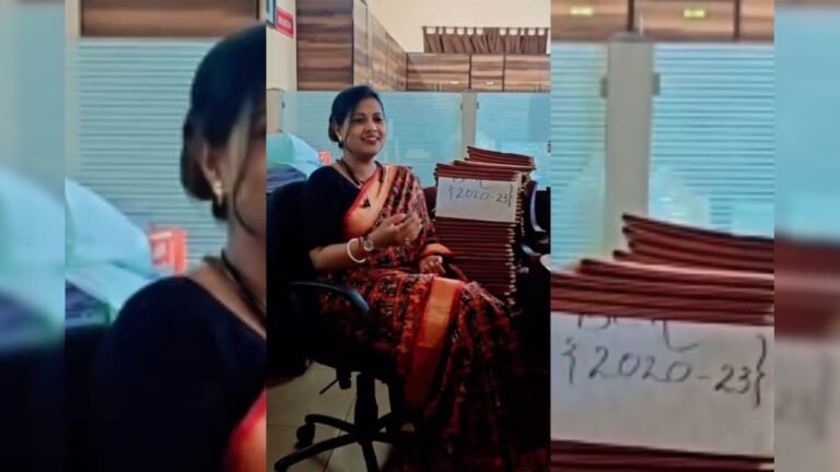 Assistant Professor Ma’am sang a very romantic song in the college, students were mesmerized after hearing her voice!