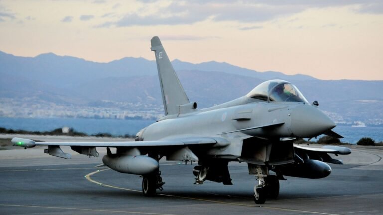 RAF base in Cyprus hit by drone strike, Ministry of Defence says | World News