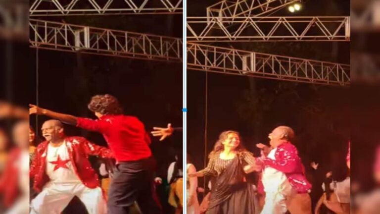 Daddu gave competition to the soldiers, showed amazing moves on Bambai Ki Rano, even the soldiers could not copy.