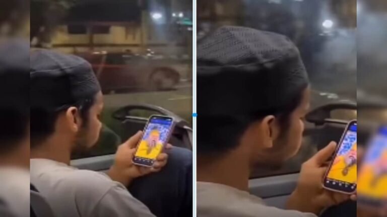 Muslim youth put on earphones, was watching Premanand Maharaj’s video, internet became happy