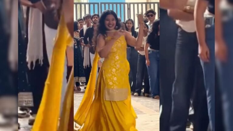 Girl created ruckus on Punjabi song in Holi party, did amazing dance, you too will go crazy after seeing it!