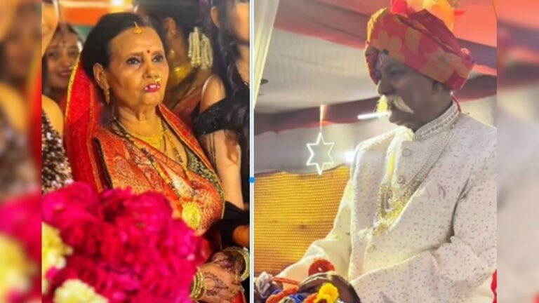 Daddu once again mounted the mare after 50 years, a beautiful bride was in front of him, hearts fell as soon as she saw him