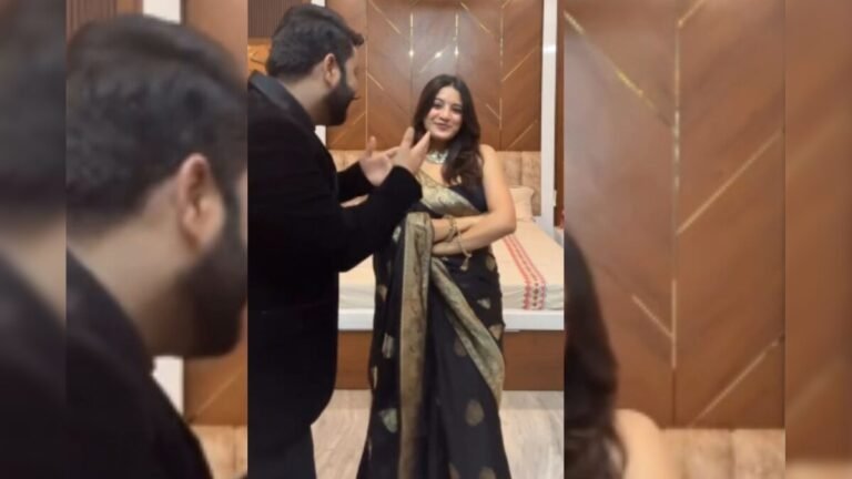 Bedroom video of husband and wife goes viral, a wonderful reel made on an old song, goes viral within minutes