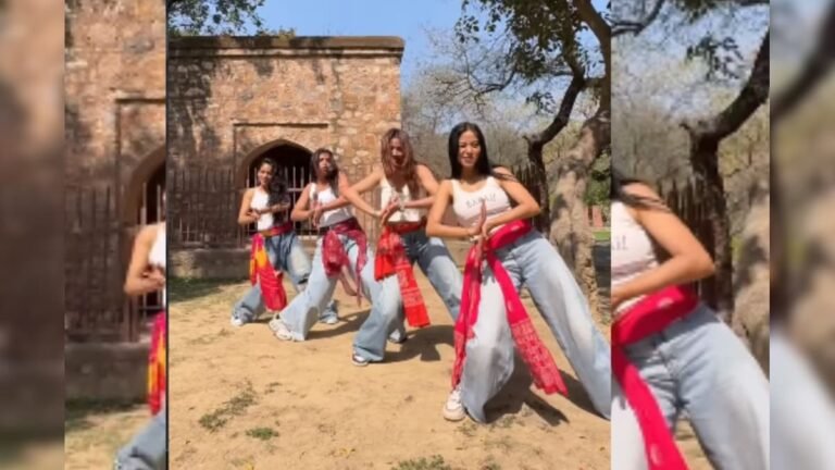 The amazing dance, cool expressions and energetic moves of four girls on the song ‘Paan Ki Dukaan’ created a stir!