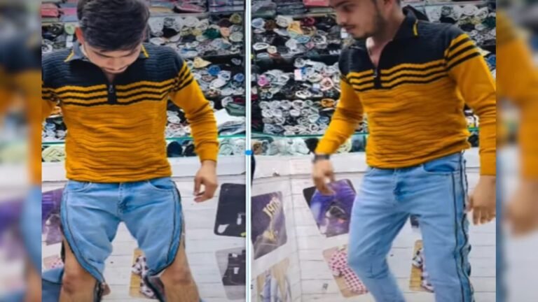 Two-in-one jeans launched in the market, style it while going out, it will become a lungi as soon as you get home!