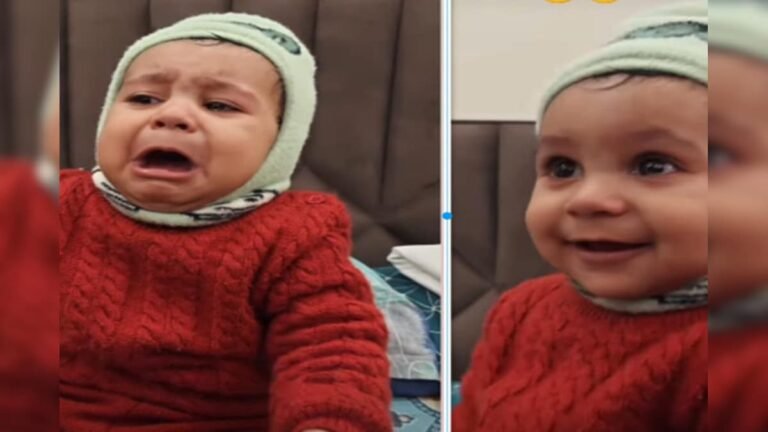 This is Gen Alpha Kid, tears dry up after listening to Bhojpuri song, he starts dancing