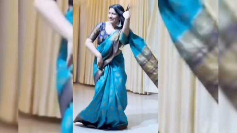 On Yeh Dil Aashiqanaa, Didi showed her killer style wearing a saree, people went crazy after seeing her tremendous flexibility!