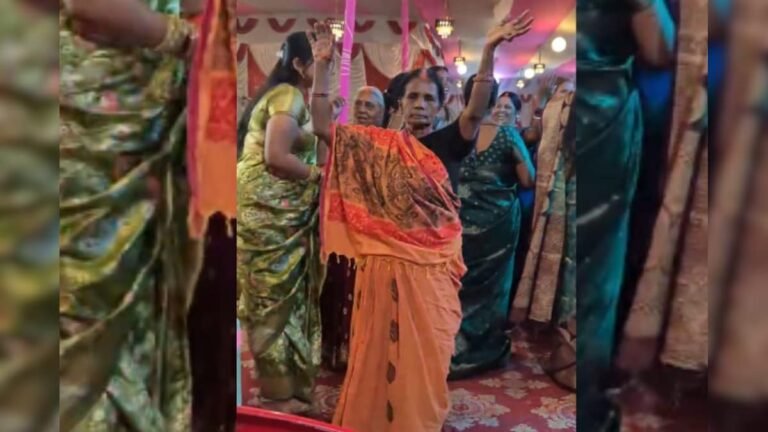Grandma danced to desi songs, did a wonderful dance, people went crazy, did you see?