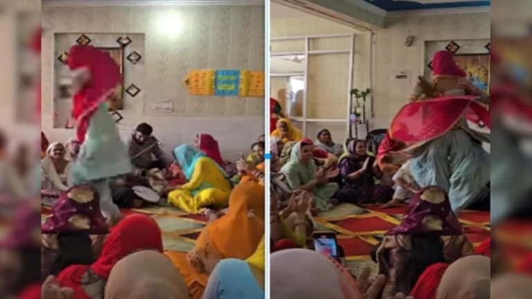 Here I have found Shaktiman’s aunt! It was spinning like a wheel, the guests felt dizzy the moment they saw it.