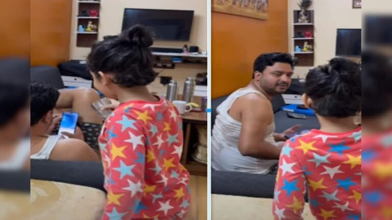 Mother asked to give water to Money Plant, daughter overturned the glass on father, innocence won the heart