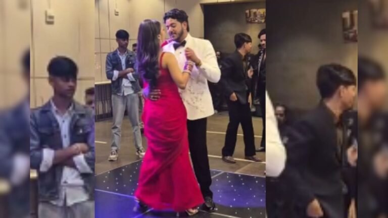 Husband and wife did a romantic dance on the song ‘Mera Pehla Pyaar’, the pair stole the show!
