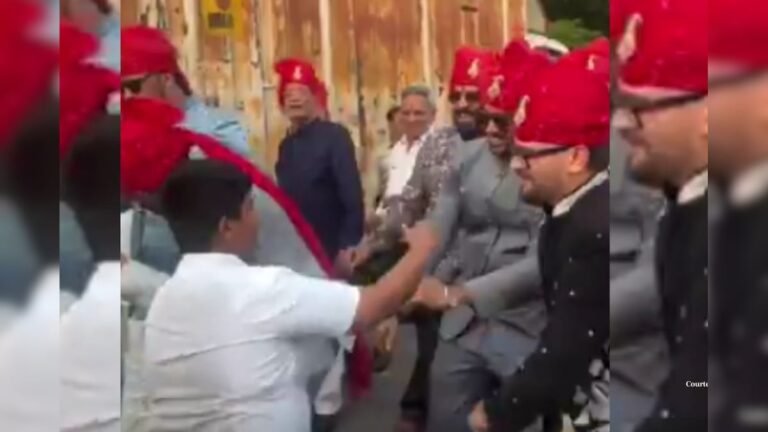 The child created a stir in an unknown wedding procession, did a spectacular dance, the video went viral on the internet within minutes.