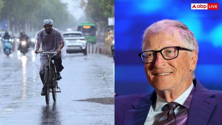 Is Bill Gates the reason for unseasonal rain in Delhi?
