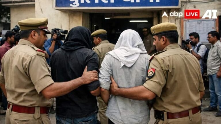 Attempt to kill a person by burning him alive in Bhadohi, allegations against Pradhan and son, 2 people in custody