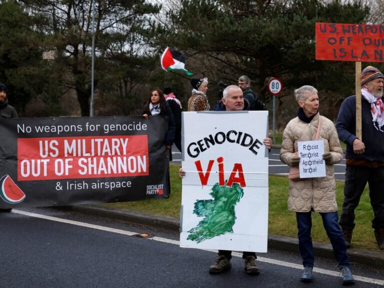 Palestine aIly Ireland under fire for allowing weapons transfers to Israel | Israel-Palestine conflict News