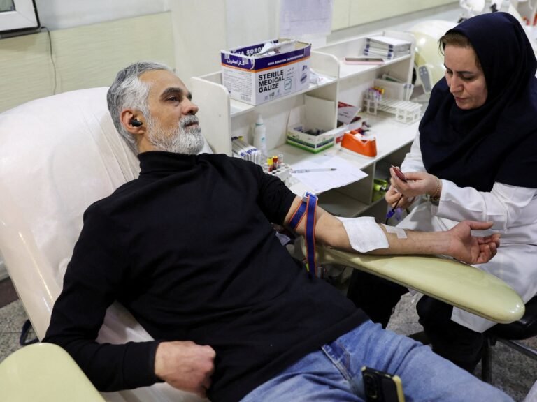Tehran residents donate blood amid ongoing US-Israel attacks on Iran | Health