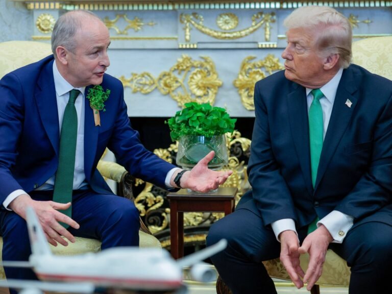 Ireland’s Micheal Martin and Trump in awkward St Patrick’s Day exchange | US-Israel war on Iran News