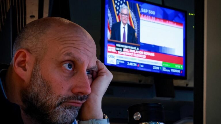 Wall Street falls as Fed keeps rates steady amid rising oil prices and Iran war