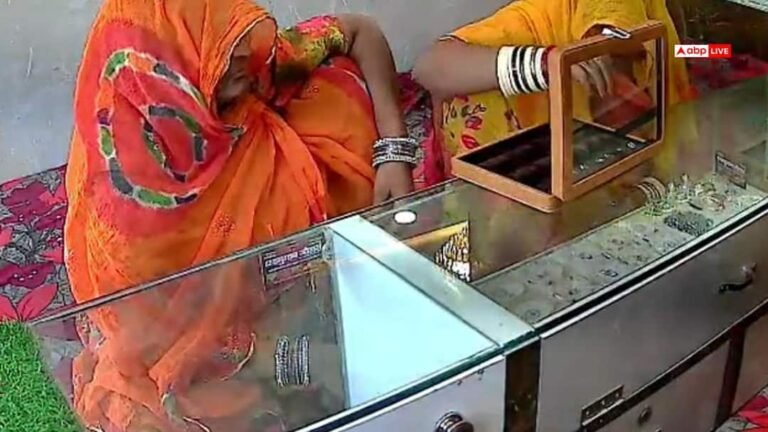 Jodhpur News: Theft in broad daylight in Luni, Jodhpur, veiled women stole jewellery, caught in CCTV