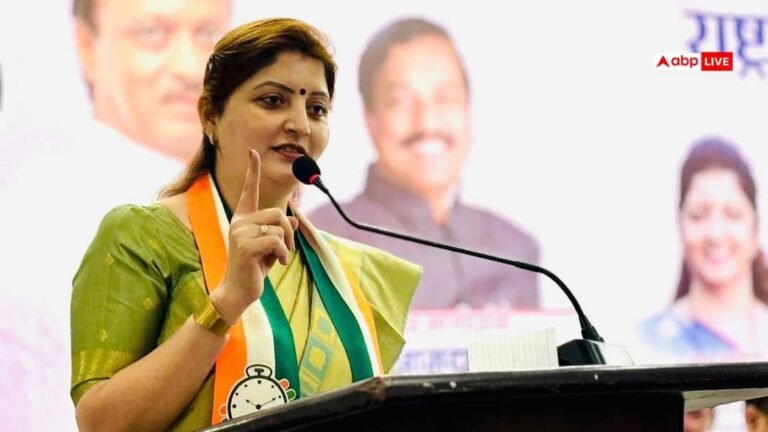 Ashok Kharat case: Rupali Chakankar resigns from the post of state president of NCP women’s wing.