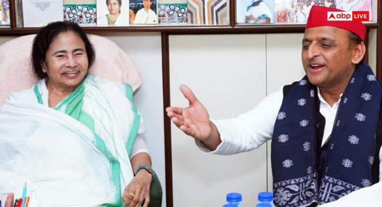 Akhilesh Yadav, who came in support of CM Mamata Banerjee, said – ‘She will fight alone, she will win and…’
