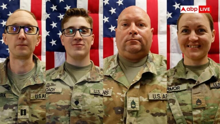 Israel US Iran War: Photos released of 4 American soldiers killed in Iran attack, a female soldier also included, identity of 2 still pending