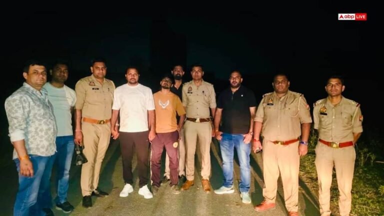 Encounter between police and miscreants in Greater Noida, 2 shooters of Sundar Bhati gang arrested