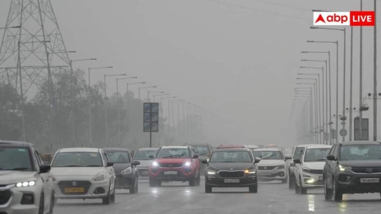 UP Weather: Weather took a turn in UP, alert of storm and rain in these districts including Noida-Ghaziabad