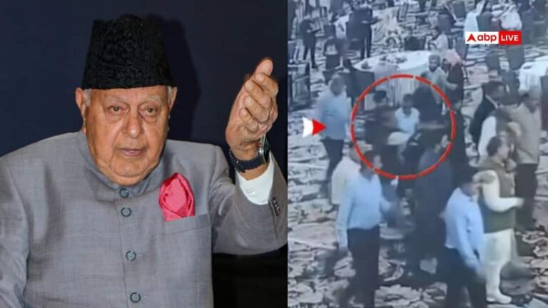 Firing on Farooq Abdullah in Jammu, attempt to attack wedding programme, video surfaced