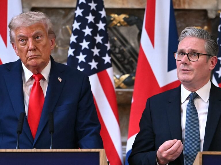 Trump shares SNL skit mocking Starmer as he speaks to UK PM over Iran war | US-Israel war on Iran News