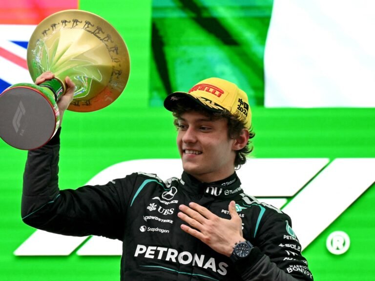 Mercedes teenager Kimi Antonelli wins first F1 in China; Russell second | Motorsports News