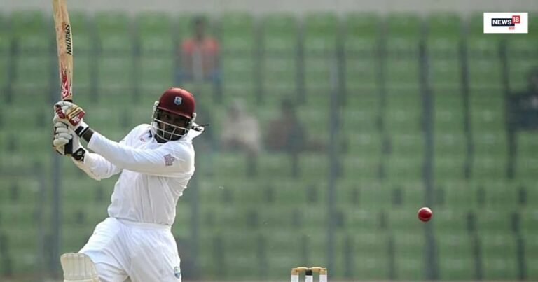 Chris Gayle hit six off first ball in Test: In the history of Test cricket, Chris Gayle of West Indies is the only player in the world who hit six off first ball in Test.