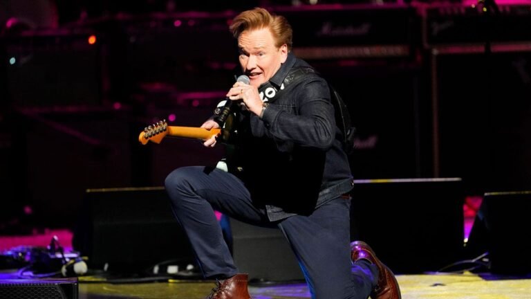 Conan O’Brien on when he knew late-night TV was in dire straits