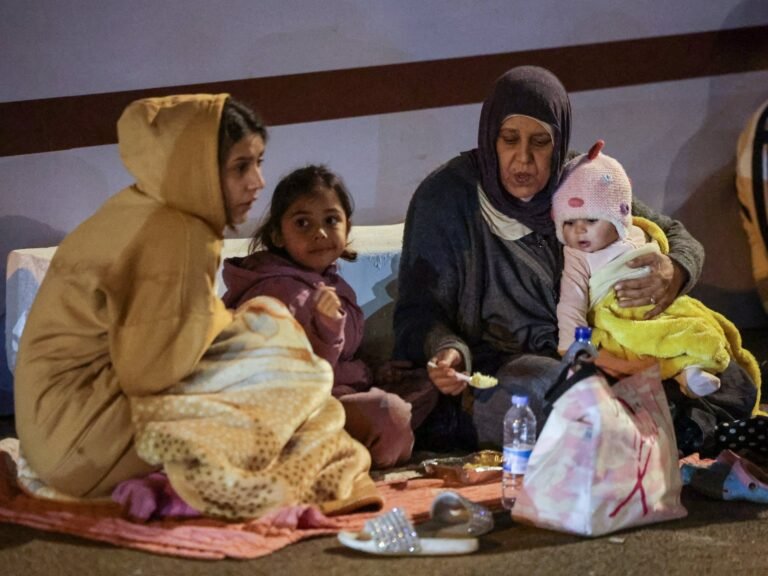 Forcibly displaced Lebanese seek food, clothing, and comfort in shelters