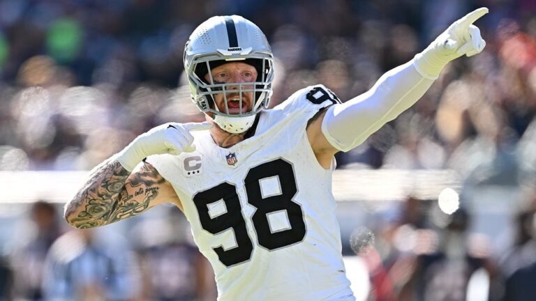 Maxx Crosby details ‘off’ meeting with Ravens, emotions during ‘rollercoaster’