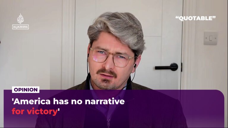 ‘America has no narrative for victory’ | US-Israel war on Iran