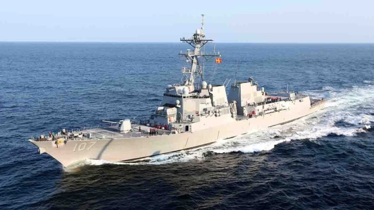 Trump, Wright signal possible Navy escorts in Strait of Hormuz; none underway